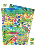 Bijbel tabstickers - veldboeket