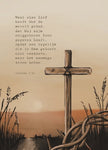 Kaart 'Want alzo lief heeft God' - Art by Claudia