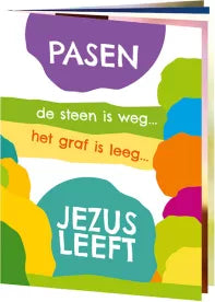 Miniboekje Pasen - Jezus leeft