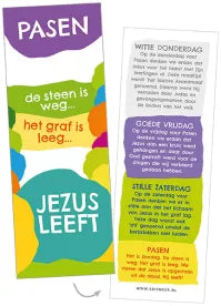 Boekenlegger Pasen Jezus leeft