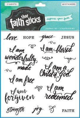 Stickers - Who am I in Christ