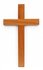 Kruis; blank hout 10cm hangend