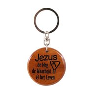 Sleutelhanger - Jezus de Weg, de Waarheid & het Leven
