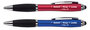Pen softtouch; rood, geloof hoop liefde