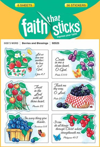 Stickers - Berries and Blessings