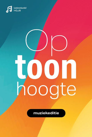 Op toonhoogte 2025 Muziekboek