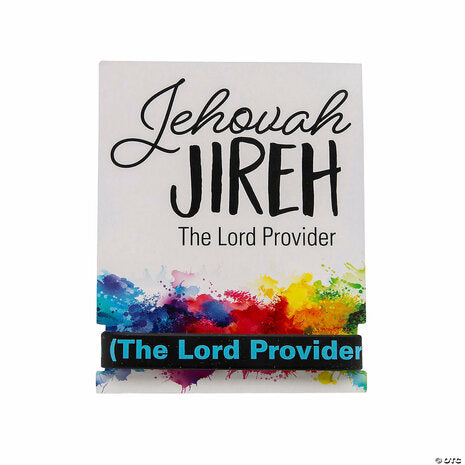 Armband rubber - Jehovah Jireh