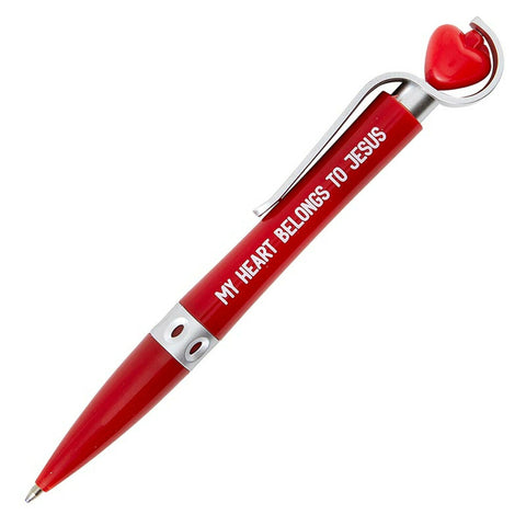 Pen met hart - My heart belongs to Jesus