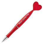 Pen met hart - Jesus loves me