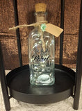 Fles 500ml met kurk en led-lampjes; Je bent een parel