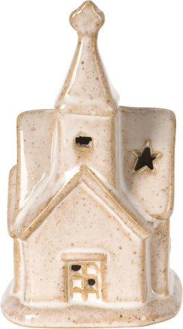 Porceleinen kerk LED licht