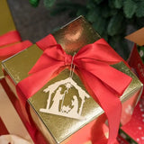 DIY Houten ornament Kerststal