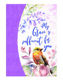 schrijfdagboek; My grace is sufficient