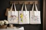 Tas - Grow in Grace - ecru canvas