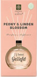 Parfum diffuser - geurstokjes - Jij bent geliefd - Peony & Linden blossom