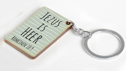 Sleutelhanger - Jezus is Heer