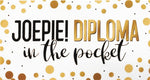 Wenskaart - Joepie! Diploma in the pocket