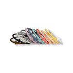 Siliconenarmband kruis turquoise
