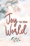 Minikaartje Kerst ‘Joy to the world’