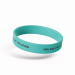 Armband siliconen glow in the dark