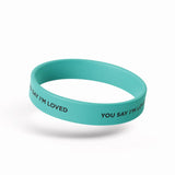 Armband siliconen glow in the dark