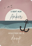 Kaart - doop - anker