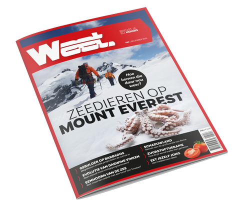 Weet magazine nr. 90 - Zee dieren op Mount Everest