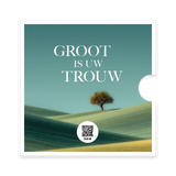 Kaart; Opwekking 123 Groot is Uw trouw