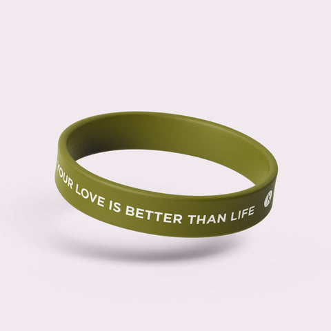 Armbandje - 'Your love is better than life'