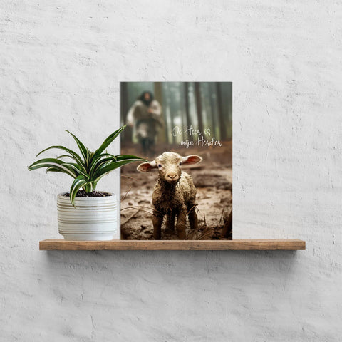 Plexiglas De Heer is mijn Herder a4