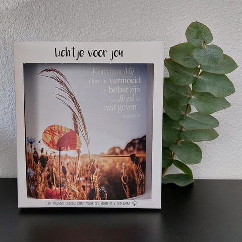 lichtje voor jou - kom naar Mij...