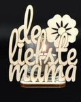Waxinehouder - de liefste mama
