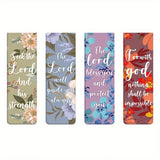 magnetische boekenleggers - bloem - 4 stuks - Lord bless you