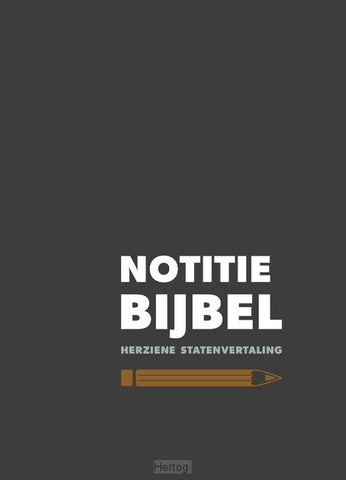 Notitiebijbel - HSV