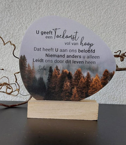 rotsje - U geeft een toekomst vol van hoop