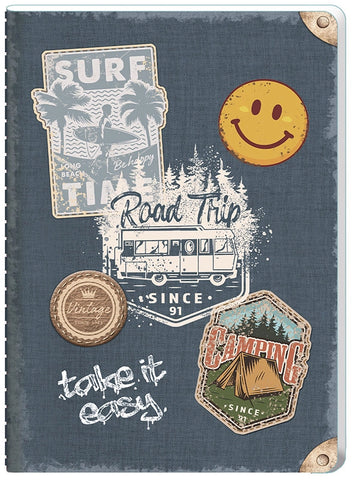 Notitieboek / schrift  Road trip