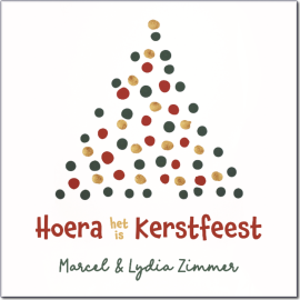 Kerst cd - Hoera het is kerstfeest - Marcel en Lydia Zimmer