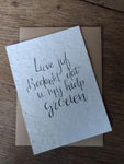 Juf bedankt dat u mij hielp groeien. Zomerbloemzaadjes