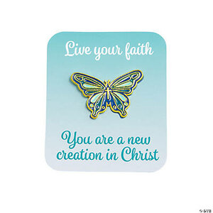 Reverspeld vlinder - New creation in Christ