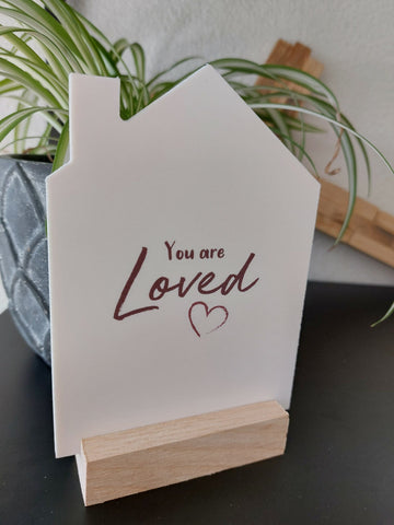 Huisje voor jou – You are loved (incl. standaard)