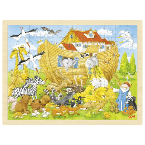 Houten puzzel - Ark van Noach