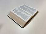 Bijbel (HSV) met Psalmen – vivella zwart met goudsnee