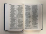 Bijbel (HSV) met Psalmen – hardcover blauw met schelpen - 10x15 cm - met koker