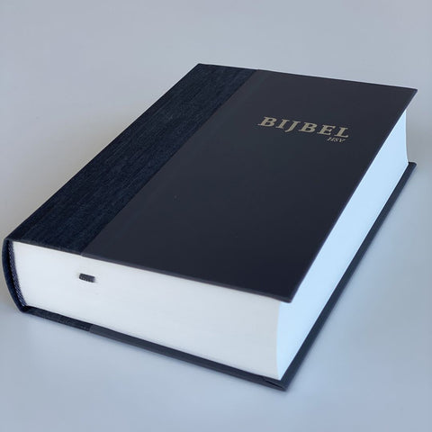 Bijbel (HSV) – hardcover antraciet - met koker