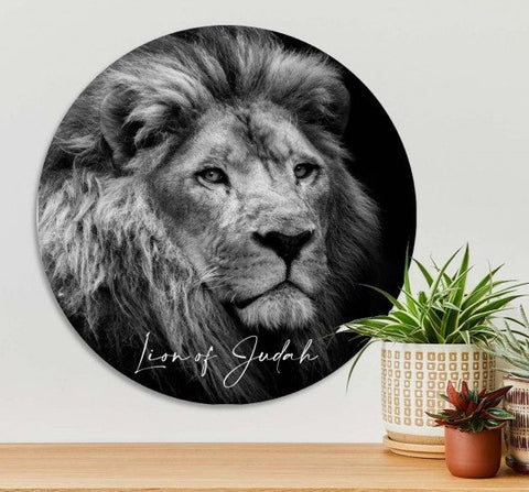 Muurcirkel 'Lion of Judah' - 30 cm