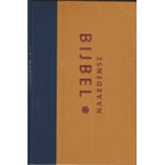 Naardense Bijbel - Formaat Royaal - oker/blauw linnen